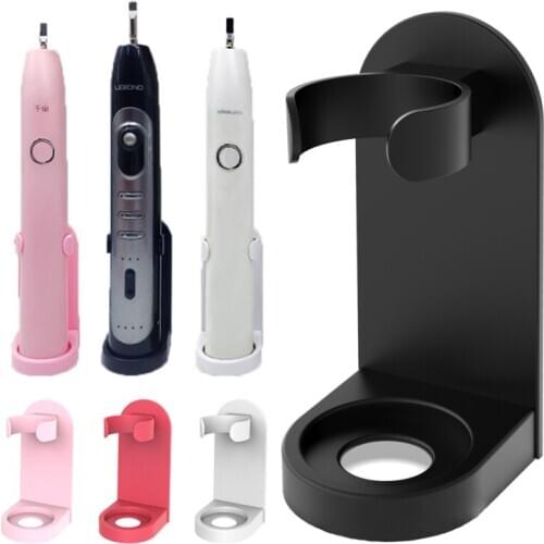Toothbrush Holder Traceless Stand Rack Creative Electric Toothbrush Organizer Wall-Mounted Holder Space Saving Bathroom Acces