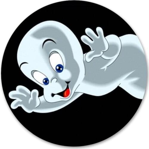 Casper and friends Badge Brooch Pin Accessories For Clothes Backpack Decoration gift 58mm