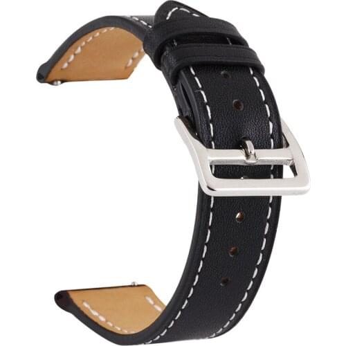 Leather Band for Xiaomi Huami Amazfit GTS 2 / GTR 47mm 42mm 2 Watch Strap for Amazfit Bip/ Stratos 3 Bracelet