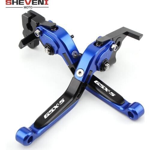 Logo 'GSX-S' For Suzuki GSX-S1000 F/S/ABS GSXS1000 F 2015 2016 2017 2018 2019 Motorcycle Accessories Brakes Clutch Levers Handle