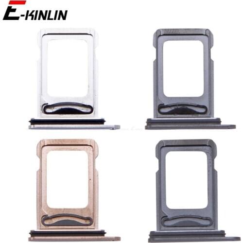 Sim Card Tray For iPhone 11 Pro Max Sim Holder Slot Replacement Parts