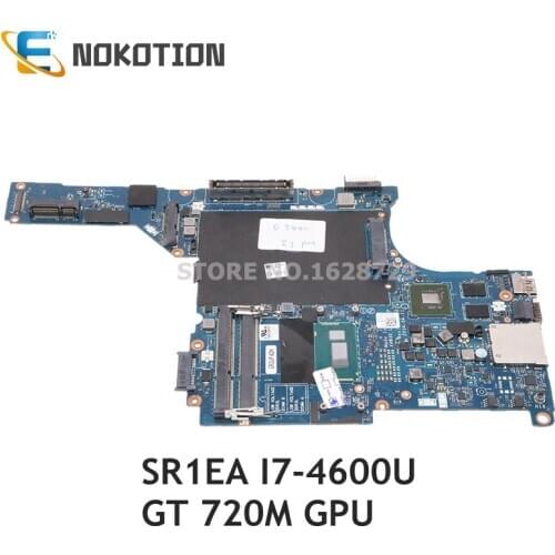 NOKOTION For DELL Latitude E5440 laptop Motherboard SR1EA I7-4600U GT 720M GPU CN-0NR2XX 0NR2XX NR2XX VAW30 LA-9832P