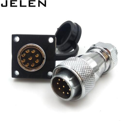 WS16 Series,9-pin waterproof connector, Industrial Connectors 9 pin, Waterproof and dustproof connector 9 pin ,IP67 IP68