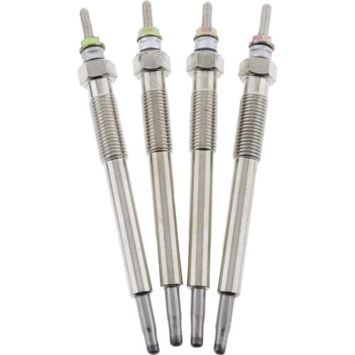 4 pcs Glow Plug for Bobcat S160 S185 S205 S570 S590 T180 T190 V2607-DI V2203-M-DI S130 S150 S175 S160 V2203 V2403 V2003T