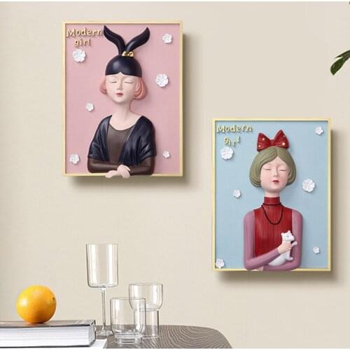 World famous paintings living room decoration painting background hanging painting wall bedroom decoration wall hanging set