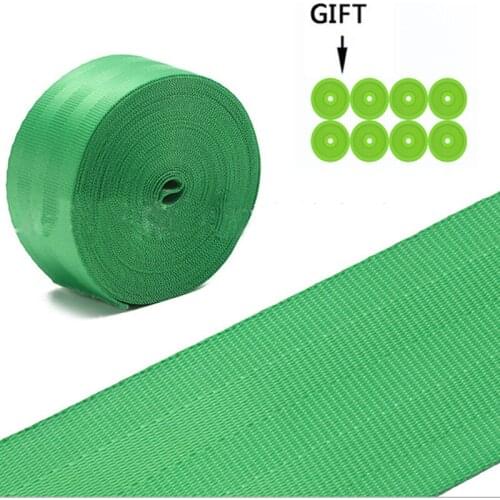 Green 3M-30M DIY Personalized Modification Car Seat Belt Webbing Universal Car Child Safety Belt Bag Accessories Bind Belt