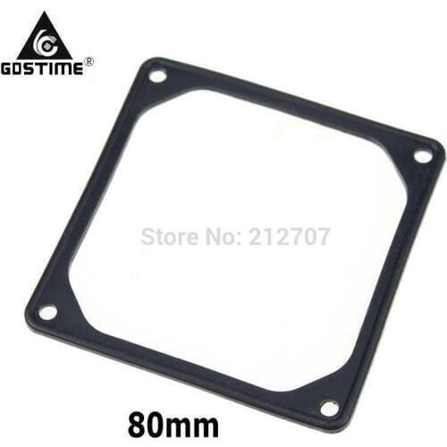 10PCS Lot Gdstime 8CM 80MM Fan Reduce Vibration Noise Shock Absorpt Silicone Pad