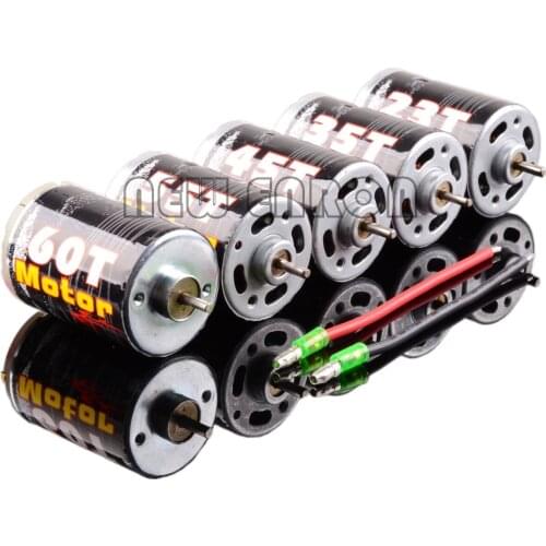 540 Brush Electric Motor M540 23T 35T 45T 55T 60T 1/10 RC CAR FOR RC Car Boat 7.2V-12V NEW ENRON 1:10