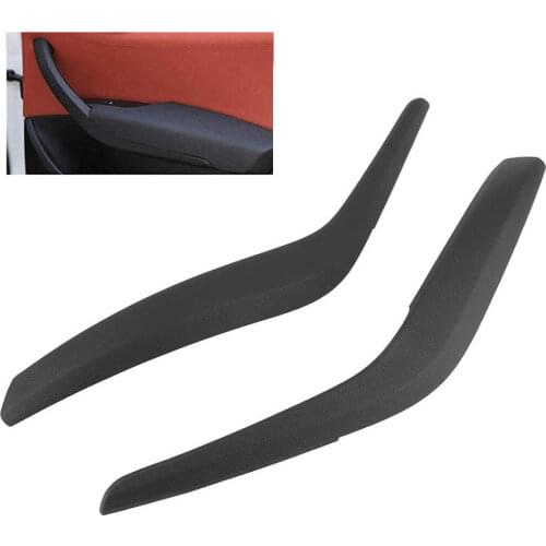 Black Interior Door Panel Handle Pull Trim 51412991775 Fit for X1 E84 2010 2011 2012 2013 2014 2015 2016 Auto accessories