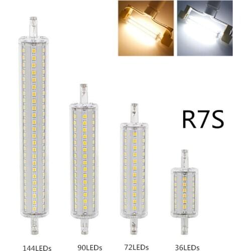 Dimmable R7S LED Corn 78mm 118mm 135mm 189mm Light 2835 SMD Bulb 7W 14W 20W 25W Replace Halogen Lamp Bombillas