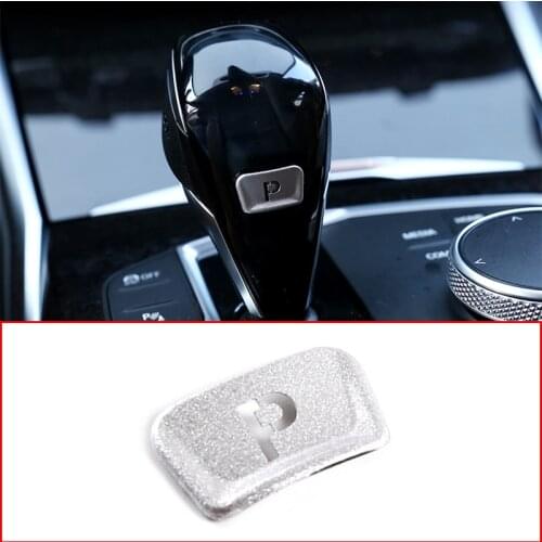 For BMW 3 4 Series G20 G28 G22 G23 Z4 G29 Aluminum Alloy Gear Shift Head P Button Push Cover Trim 3D Sticker Car Accessory