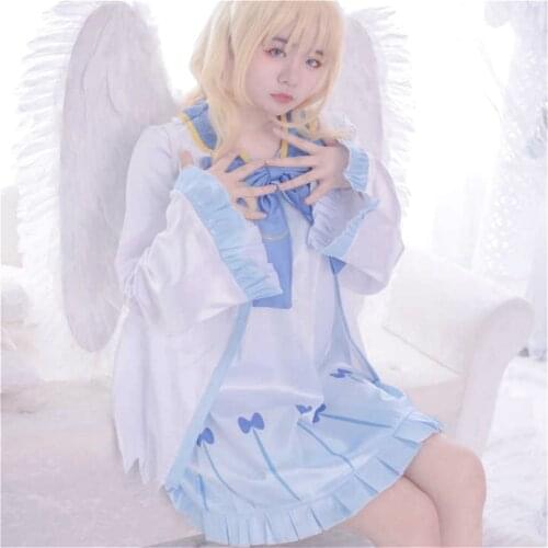 Tate No Yuusha No Nariagari Cosplay Costume Filo The Rising of The Shield Hero Cosplay Suit dress set wings for Halloween Filo