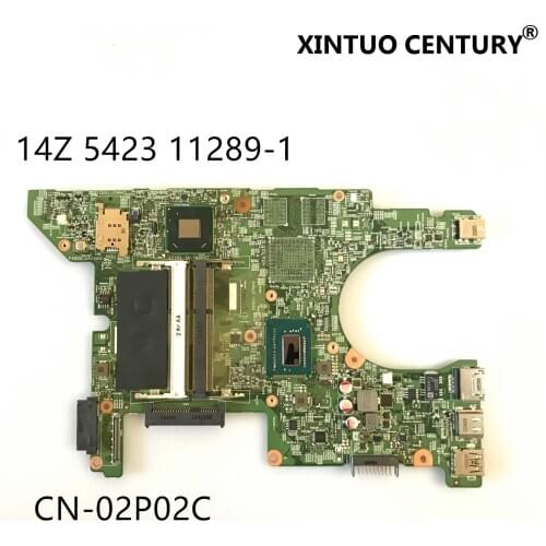 CN-02P02C 02P02C 2P02C DMB40 11289-1 For Dell Inspiron 14Z 5423 Laptop Motherboard w/ i3-3217U CPU DDR3 100% tested working