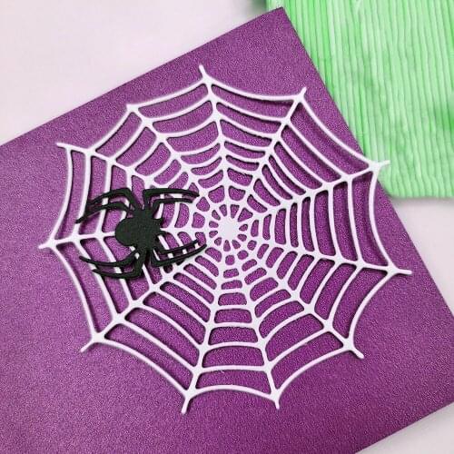 Spider and Web Die Cut Metal Cutting Dies For Scrapbooking DIY Mold Card Making Embossing Template Craft Slimline Dies Animal