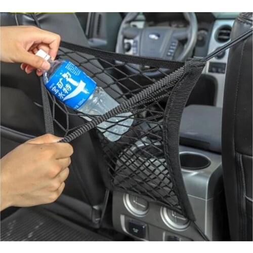 NEW Stowing Tidying For Jeep Wrangler 1997-2019 TJ JK JL Car Seat Back Storage Net Bag For Wrangler JL accessories