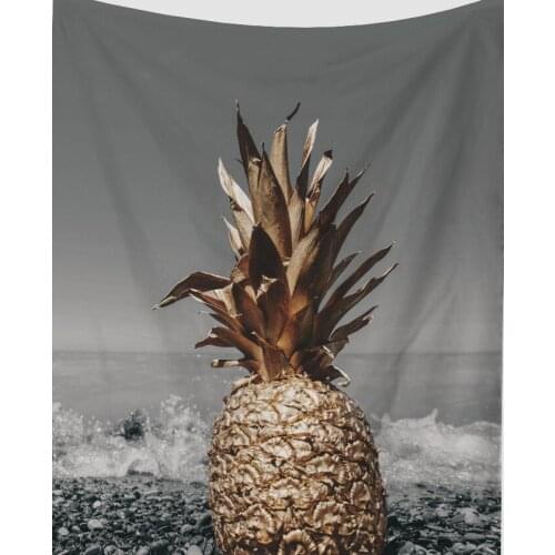 Nordic Hippie Tapestry Pineapple Pattern Wall Handing Functioal Carpet Picnic Cloth Ceiling Home Decor Personality Ornaments