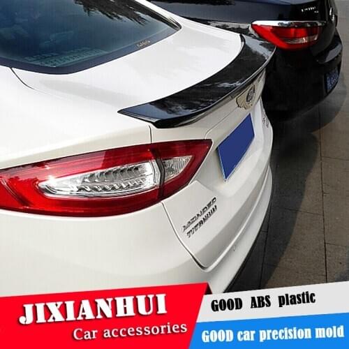 For Mondeo Spoiler 2013-2018 Ford Mondeo YWK Spoiler ABS plastic Material Car Rear Wing Color Rear Spoiler