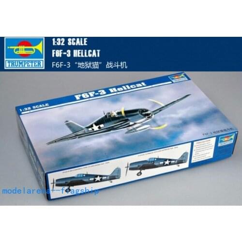 Trumpeter 1/32 02256 F6F-3 Hellcat model kit