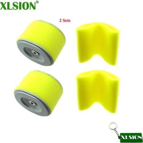 XLSION 2 Sets Air Filter For Honda 17218-ZE2-505 17218-ZE2-821 GX340 17210-ZE2-515 17210-ZE2-822 17210-ZE2-505 GX240 GX270 GX390