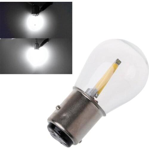 1PC 1157 Bay15d Led White DRL Daytime Running Tail Light Bulb Lamp 6000k 2018
