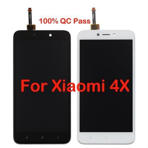10pcs 100% Tested Full LCD Display Assembly Touch Screen Digitizer Glass Replacement for Xiaomi Redmi 4X with Repair Tool Kit