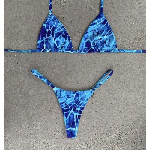 2021 New Gold Design Bikini Swimwear for Women Sexy Bathing Suit Beachwear Summer two piece Sexy Lady Swimsuit