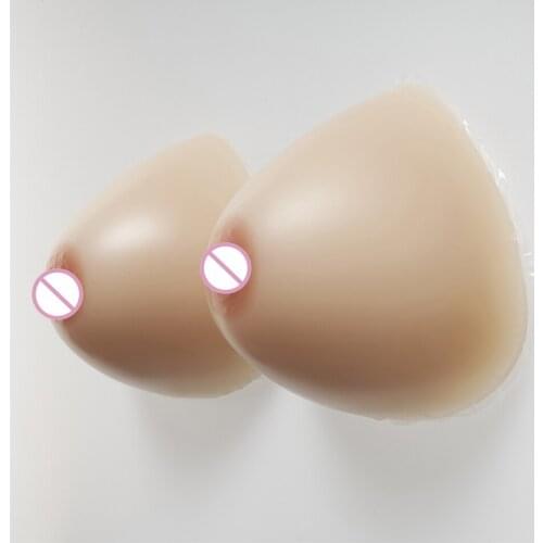 3200g/pair CD/TG/TV/TS Silicone Breast Forms Fake Breast Artificial Boobs Mastectomy Silicone Tits Enhancers