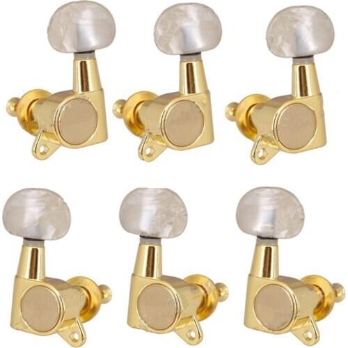3R3L/lot Acoustic guitar tuner strings button Tuning Pegs Keys guitar accessories Guitar Parts