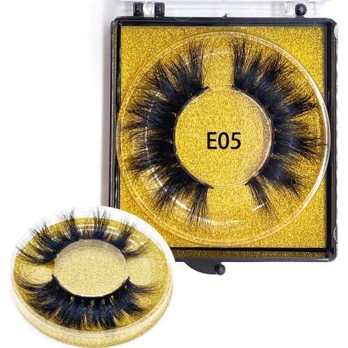 6D 22mm Make Up Mink Hair False Eyelashes Natural Curvature Eye Lashes Lifelike Perfect Eyes Increase Eyesight D22