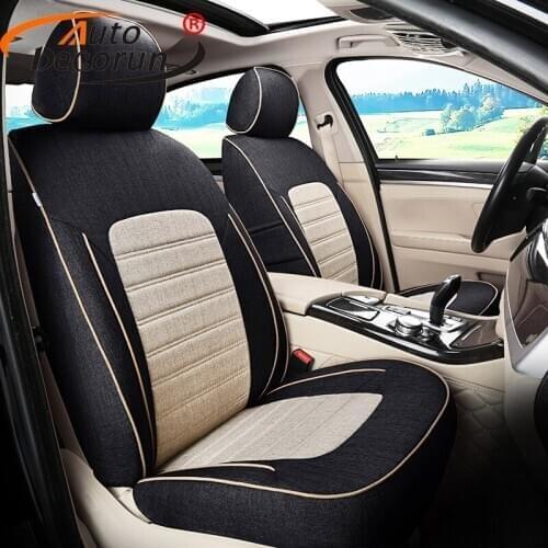 AutoDecorun Custom Cover Seat for Hyundai Santafe 2013 Seat Cover for Cars Seat Cushion Supports Automobile Interior Accessories