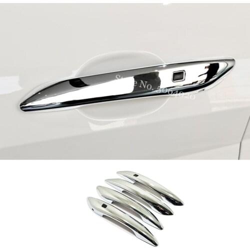 For Hyundai Elantra CN7 2020 2021 Accessories ABS Chrome Car door protector Handle Decoration Cover Trim Car Styling 4pcs