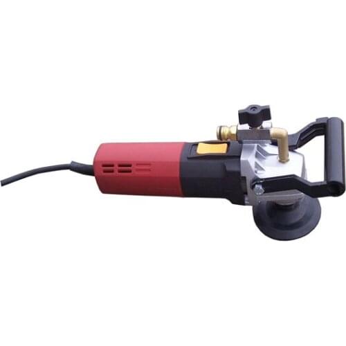 Electricity angle grinder for diamond wet polishing pad