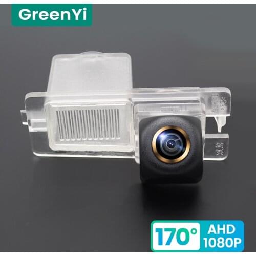 GreenYi 170° HD 1080P Car Rear View Camera for Ssangyong Rexton Kyron Korando Actyon Night Vision Reverse Reversing 4pin Vehicle