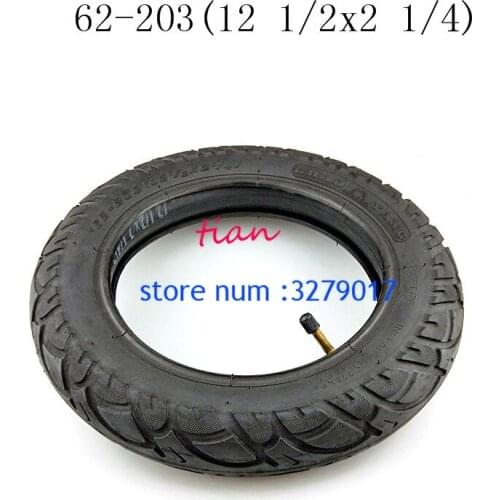 Lightning shipping Gas Electric Scooters 12 Inch tube Tire For ST1201 ST1202 e-Bike 12 1/2X2 1/4 12 1/2X2 1/4 ( 62-203 )