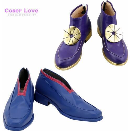 JoJos Bizarre Adventure Golden Wind Narancia Ghirga Pannacotta Fugo Cosplay shoes boots Carnival Halloween Christmas
