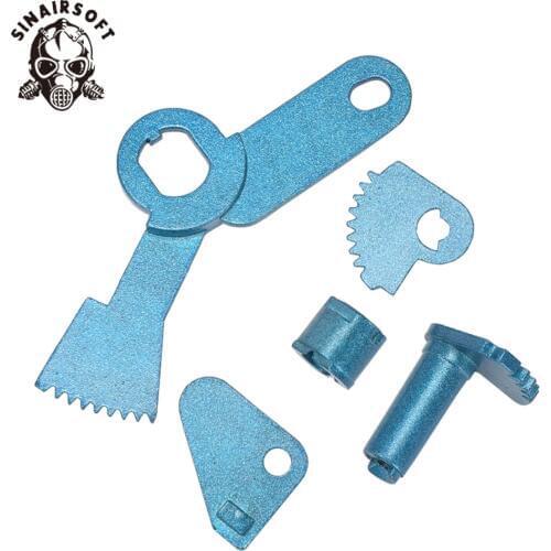 Metal Selector Switch Lever and Security Suite For Airsoft AK Series AEG Marui CYMA JG ARES Matrix Fit Hunting Paintball Game