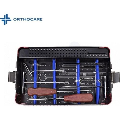 Orthopedic 3.5mm Cannulated Screw Instruments Set
