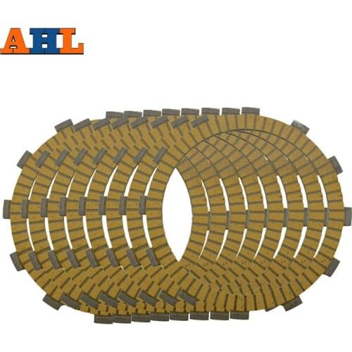 Motorcycle Clutch Friction Plates Set for Kawasaki KX250 KX 250 1992-2008 Clutch Lining 8PCS #CP-0009