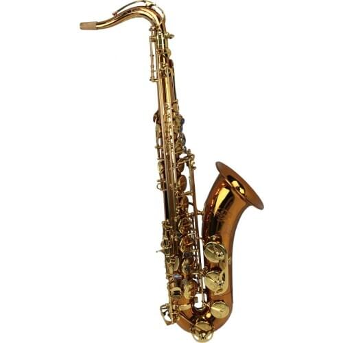 Professional Dark Honey Gold color phosphor copper body Tenor Saxophone