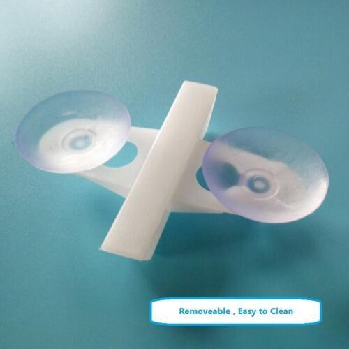 40pcs Aquarium Fish Tanks Glass Clamp High Strength Separate Sucker High Quality Environmental Home Aquarium Equipment Fittings