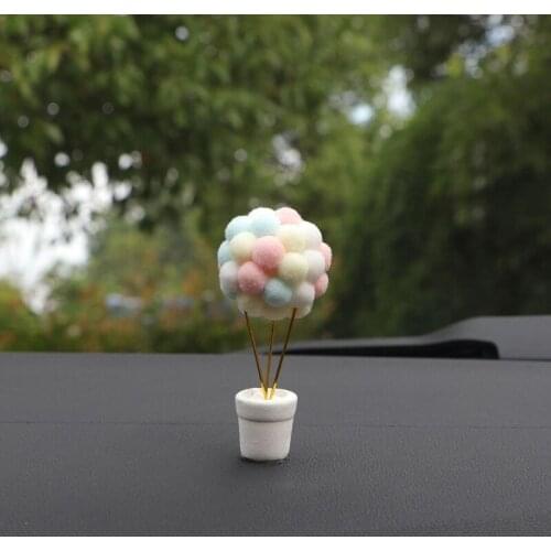 Auto Dashboard Ornaments Display Widgets Lovely Ballon Interior Decor Desk for Home Party Gift for Kids Families F19A
