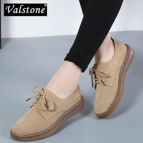 Valstone All-match Fashion Women Shoes Breathable Anti-skid Lace-up Footwear Quality Low-top Zapatillas Mujer Summer Casual Flat