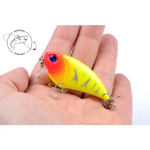 1Pcs Lifelike Hard Shad Pesca Iscas 5.5cm/6.6g Sea Fishing Baits Lure Iscas Artificial Wobblers For Fishing