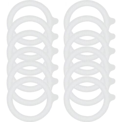 20 Pcs Silicone Replacement Gasket Seals,Airtight Silicone Gasket Sealing Rings,Fits Regular Mouth Canning Jars