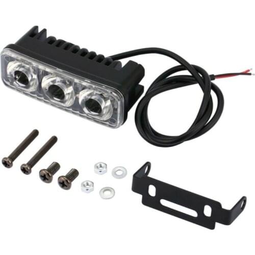 2x 3LED Super Bright Car Light DRL Daytime Running Light Car Tail Bulb Brake Lights Reverse Lamp Fog Lamp Signal Light Universal