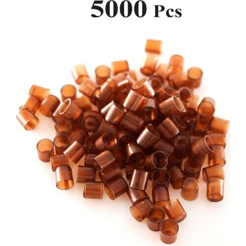 5000PCS/Bag Professional Beekeeping Brown Rearing System Queen Cells Plastic Room Tools Cell Cage Cup Apicultura Tool Supplies