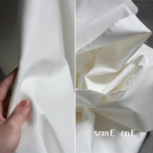 50x150cm White Cotton Fabric Patchwork DIY Sew Shirt Trousers Coat Puppet doll clothing Novice Designer Fabric