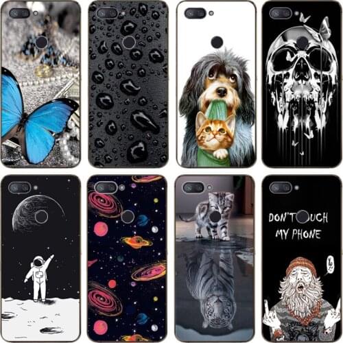 For Xiaomi Mi8 Lite Case Silicone TPU Cover Phone Case On For Xiaomi 8 Lite Mi8 Lite Mi 8 Lite Protective Case