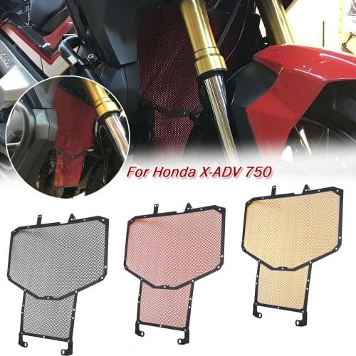 For X ADV 750 Radiator Guard Grill Grille Cover Protector for Honda X-ADV X ADV 750 2017 2018 2019 2020 Motorcycle Accessories