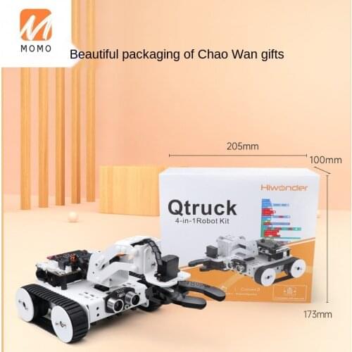 Intelligent Car Programmable Robot Artificial Intelligence Assembled Toy Maker Education Primary and Secondary School DIY Kit